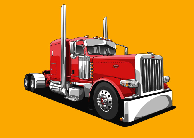 Draw vector art any vehicle from your photo
