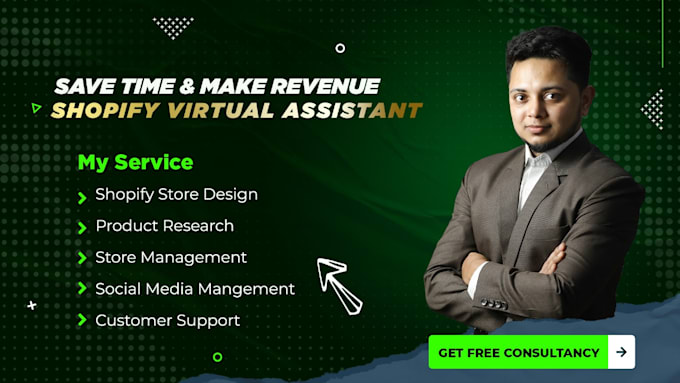 be your shopify virtual assistant or shopify store manager