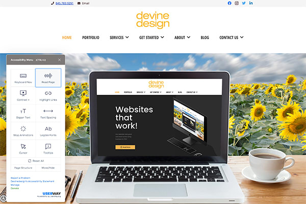 setup userway widget and make your site ada compliant