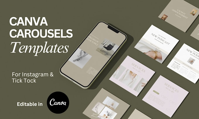 design a carousel post for instagram  and facebook ads