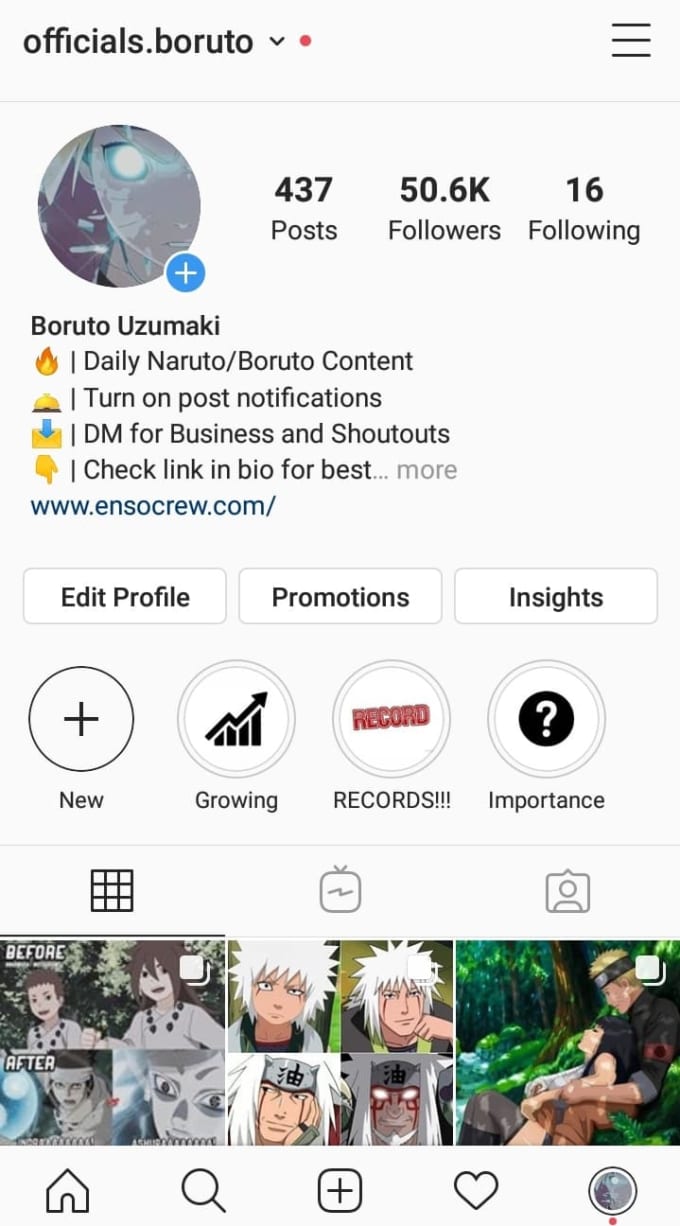 Shoutout Your Art Page Store On My 50k Anime Instagram Page By Konpan1995 Use these bio examples to create a first good impression. 50k anime instagram page by konpan1995
