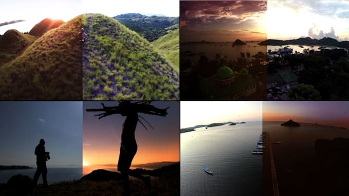 do color correction, sky replacement of your video