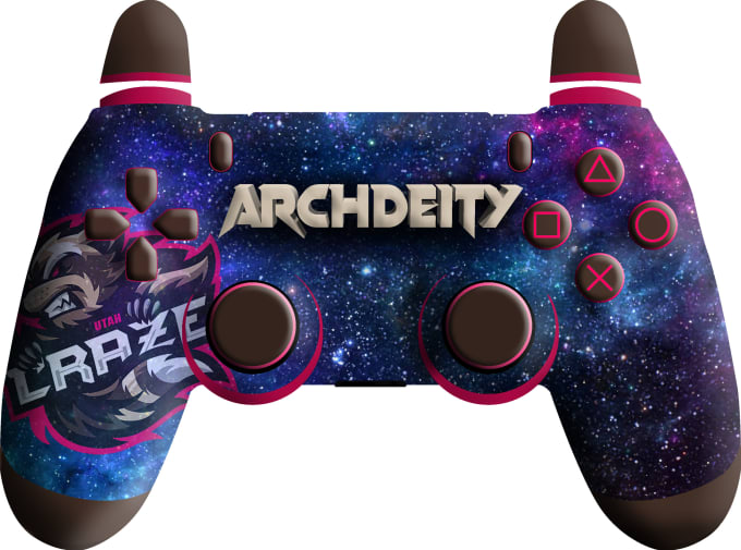Create custom controller overlay for your stream, or custom art for