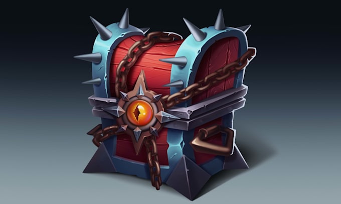 create professional 2d game props, assets, and icons