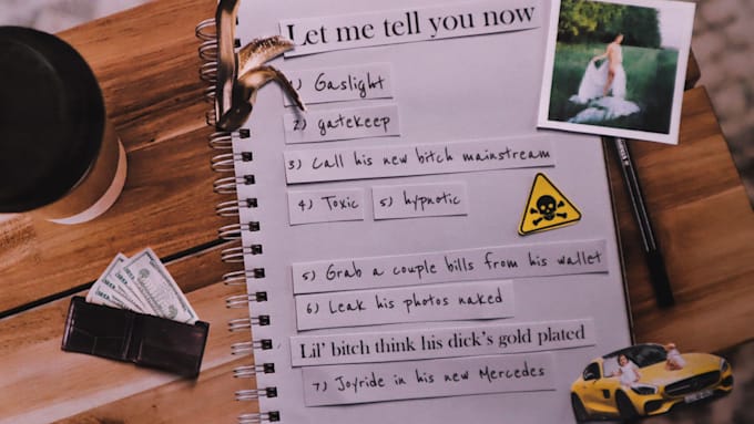 create a unique stop motion lyric music video