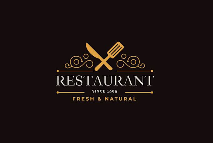 Design Modern Restaurant Logo By Asit Fatema
