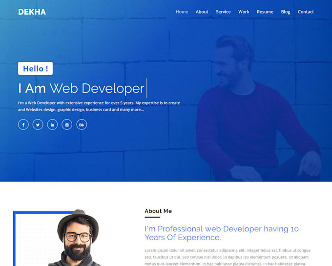 Design and develop website in php, js, bootstrap and html by ...