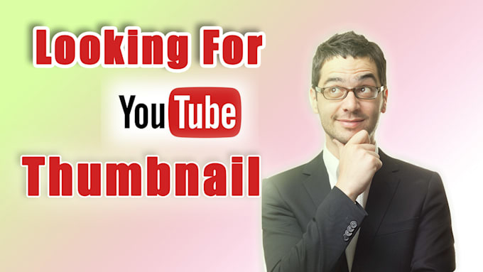 design eye catchy youtube thumbnail