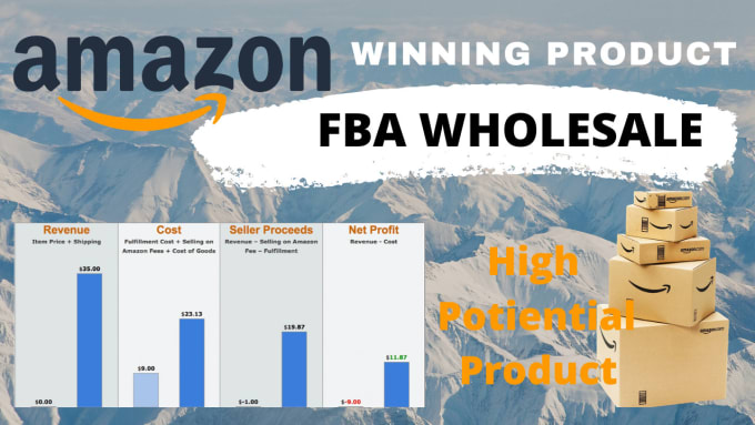 I will do winning product research for amazon fba wholesale