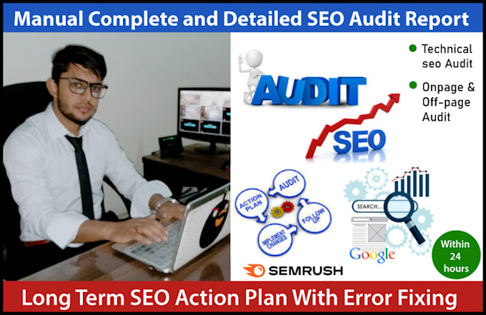do complete website SEO audit, technical audit analysis report with ahrefs