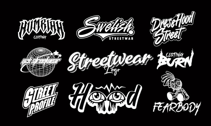 Do urban streetwear clothing brand logo design by Ellizadesigns