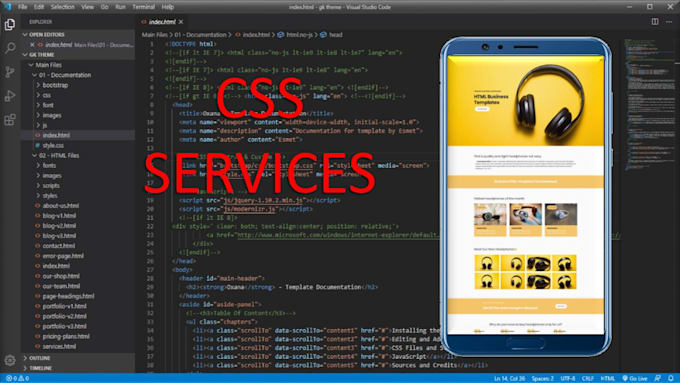 Design a creative html and css webpage or websit by Mahfuj04 | Fiverr