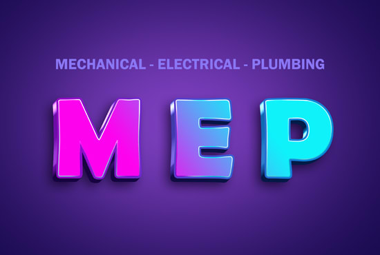 do plumbing electrical and heat ventilation drawings