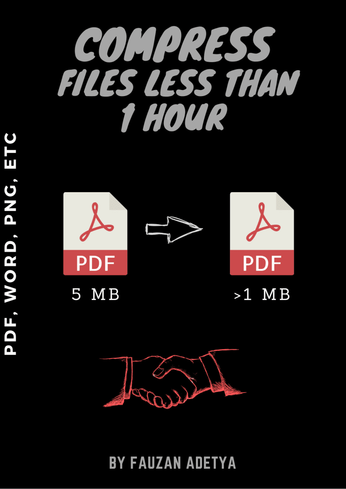 compress pdf to less than 1mb