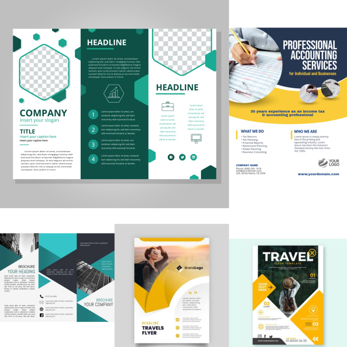 Design a professional catchy flyer and brochure by Ahmedgrafix1 | Fiverr