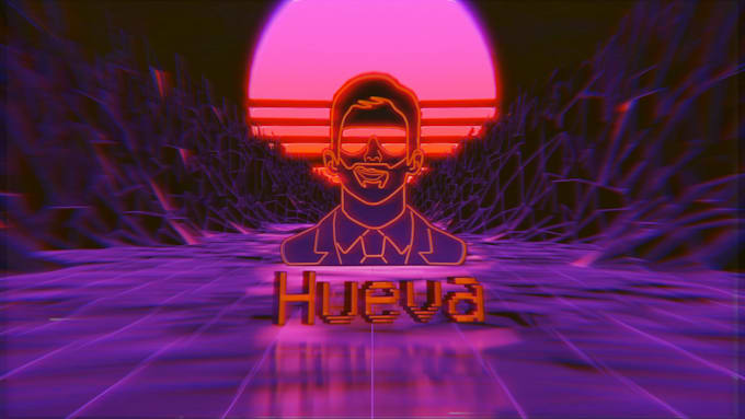 create stunning retro 80s vaporwave posters and animations