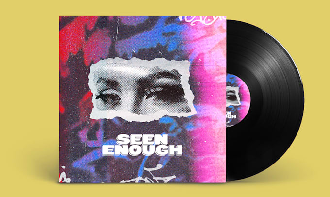 design unique music cover art