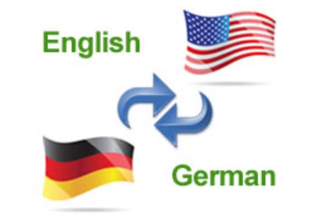 fast german to english