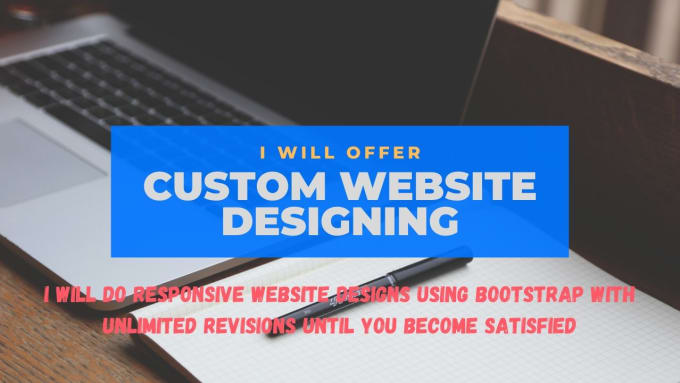 Design and develop your website using html,css and bootstrap by Karthi ...