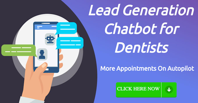 build a profitable lead gen chatbot for your dentist website