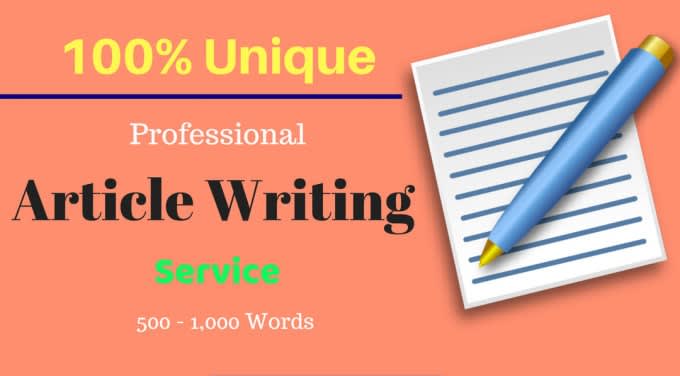Write A 1000 Word Article Or Blog Within A Day By Ashfaque34