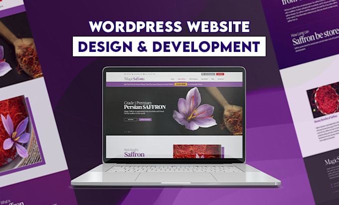 build a modern wordpress website from the scratch