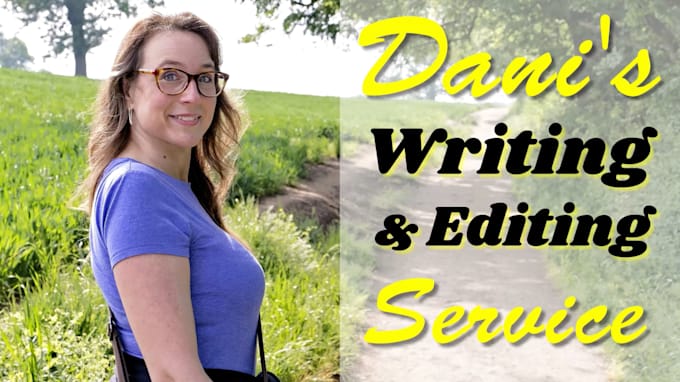 do copywriting and editing in my native british english