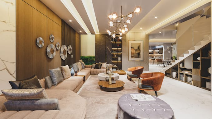 create realistic interior 3d renderings