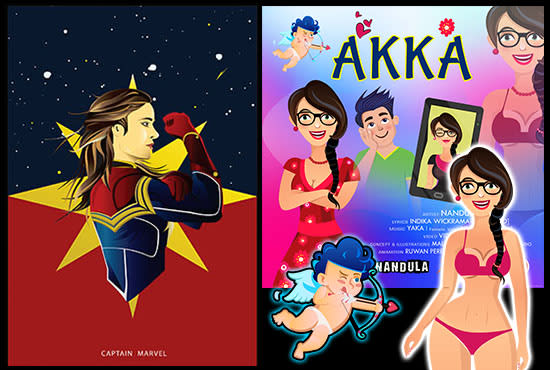 create artistic vector illustration