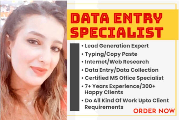 carry out flawless data entry work and web research swiftly