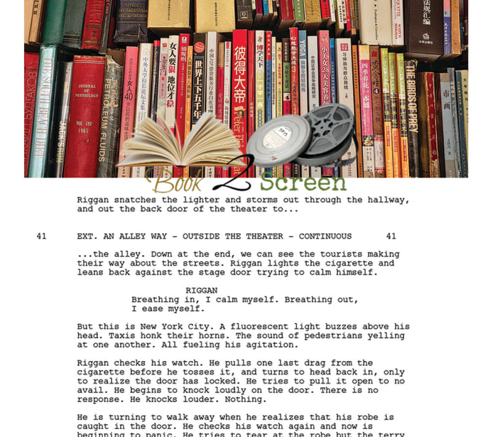 Convert your novel or book into a unique screenplay by Industrywriters