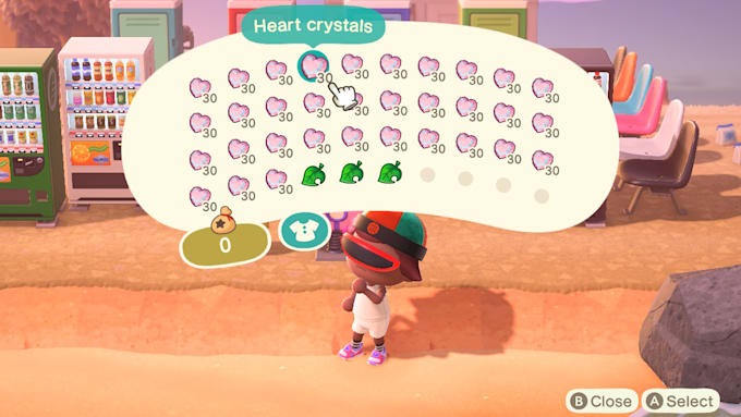 Give You Heart Crystals In Animal Crossing New Horizons By Xiaoyumi Fiverr