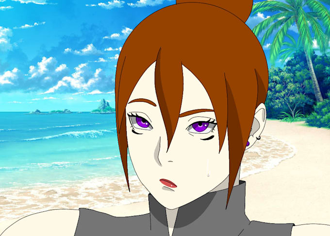 Make a headshot edit of your naruto oc by Shizubae