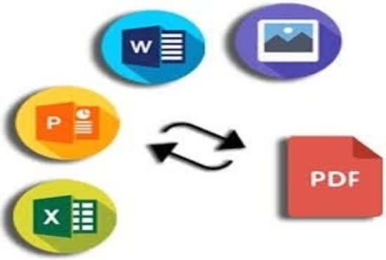 Do conversion of pdf to or from docx,ppt,jpg,xls or any format by ...