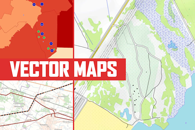 draw vector city map in illustrator