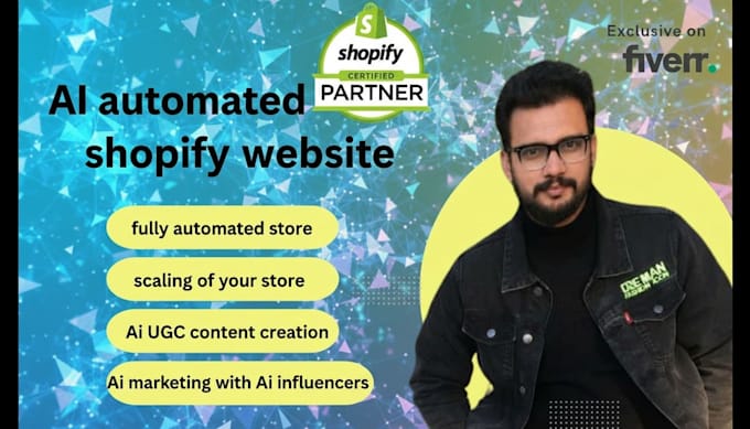 create an ai shopify dropshipping store with a full automation sales system