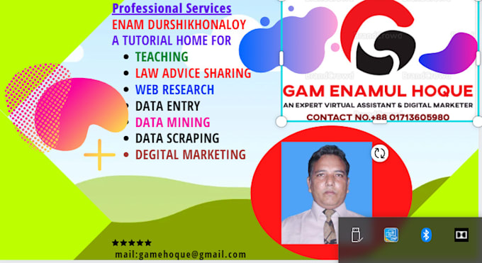 do data entry and virtual assistance professionally