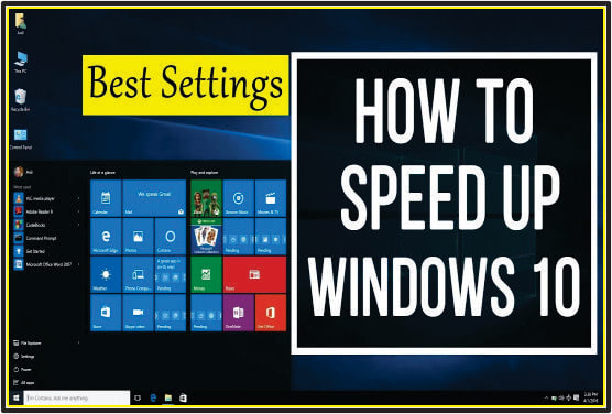 fix repair speed up windows 10 computer laptop