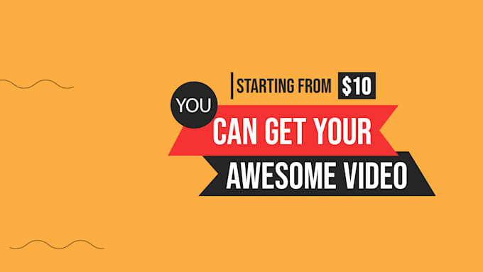 create professional kinetic typography video in 24h