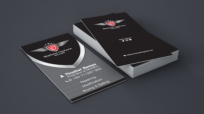 design 3 luxury business cards within 24 hrs