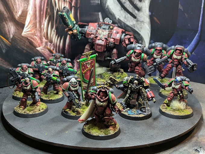 happy to build and paint your tabletop army