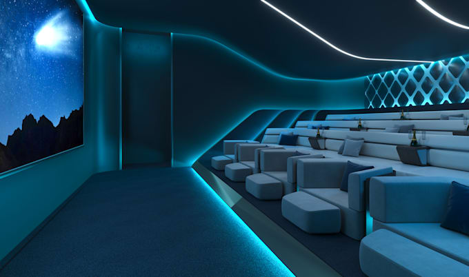 do interior design rendering and visualization rendering