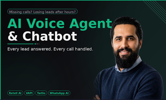 build an ai voice agent and chatbot for lead capture and support