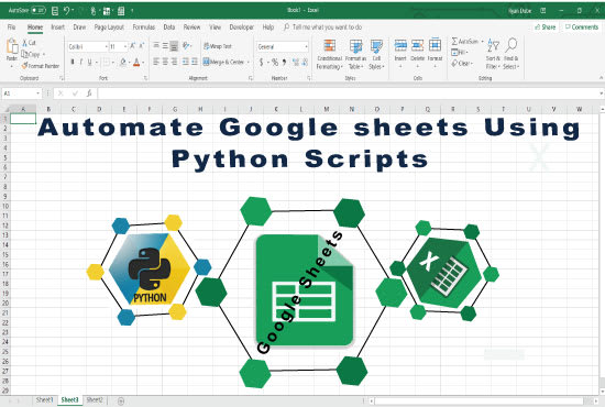 Build python script for google sheets, custom excel spreadsheet ...