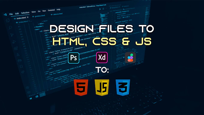 Convert your psd file to html file by Sebaac | Fiverr