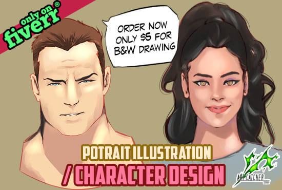 draw you in my anime art style