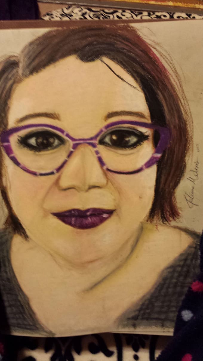 Draw a portrait digitally or on paper by Litlbun Fiverr