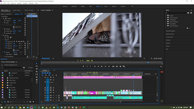 do amazing video editing for you