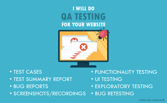 Do qa testing for your website by Iismailnabi | Fiverr