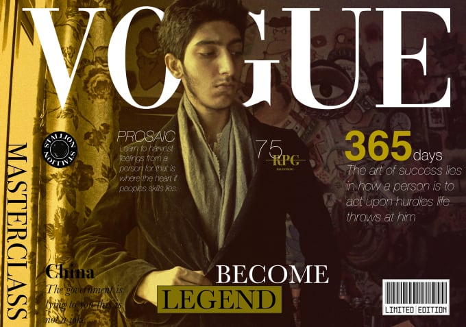 How to Create Your Own Vogue Magazine Cover 